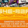 SHE-BAR & Danceclub - Sunset Edition - die Frauenparty in Krefeld (Neuss, Düsseldorf, Köln, NRW)